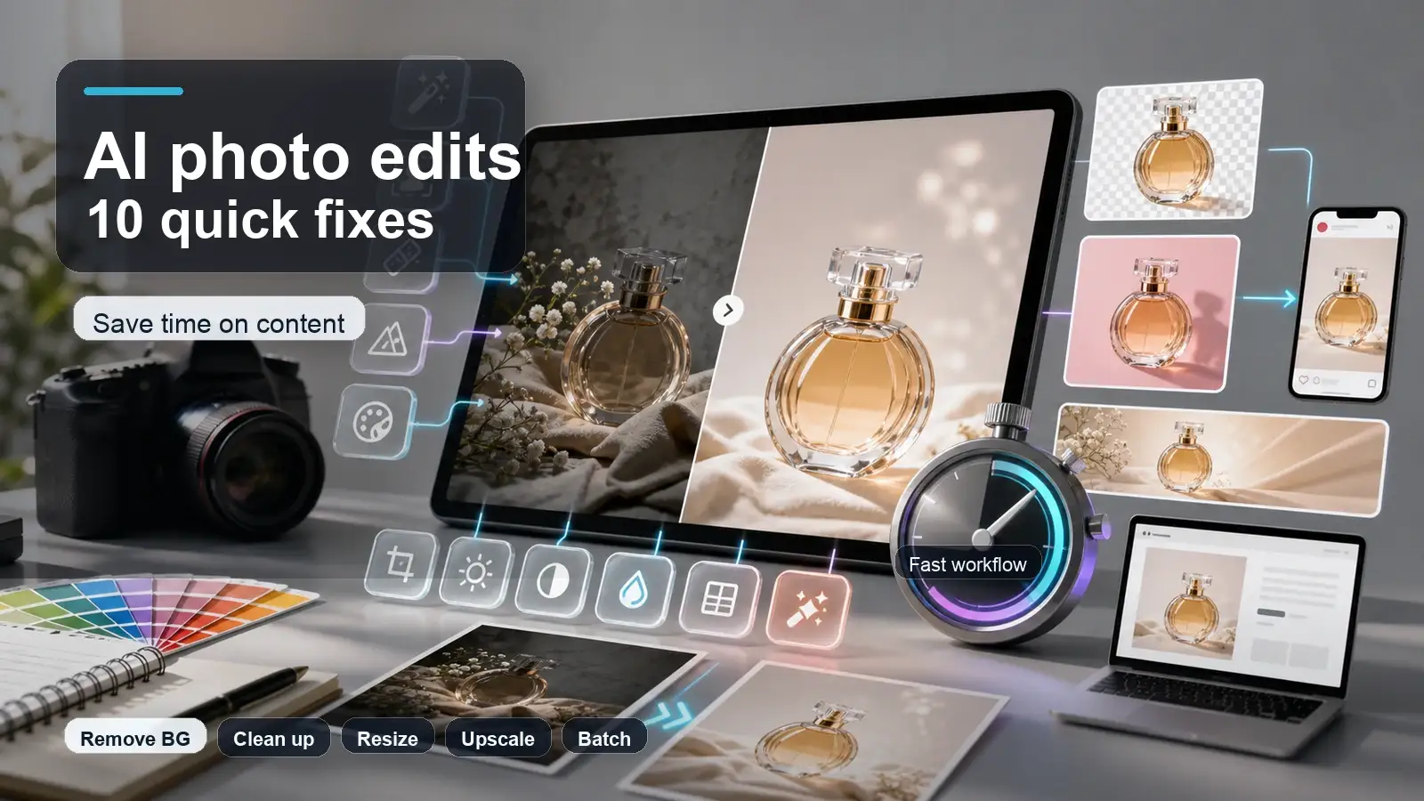 Best AI photo edits that save time: 10 quick fixes for faster content creation