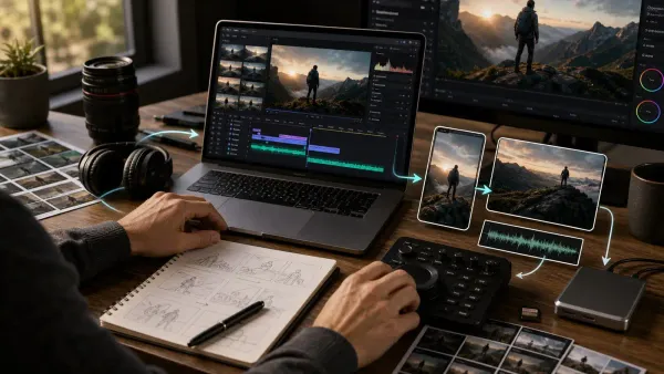 AI video editing workflow: How to create, fix, and optimize videos faster