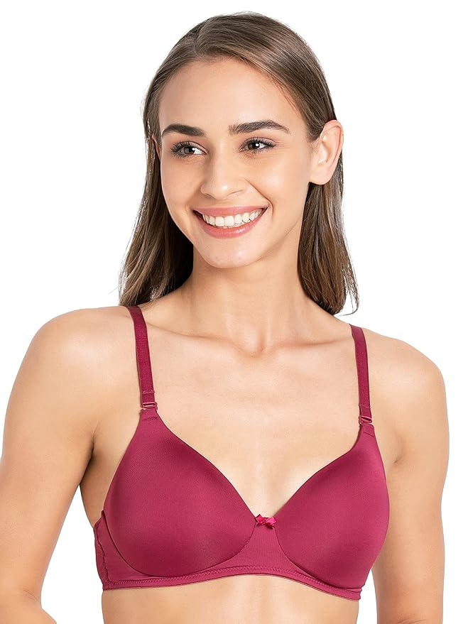 Cotton Daily Support Solid Non Padded Non-Wired Bra - Hazelnut