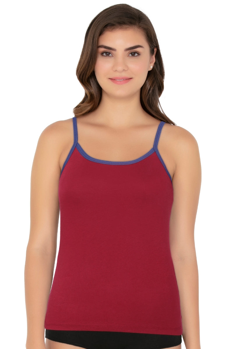 Cotton Camisole - Maroon